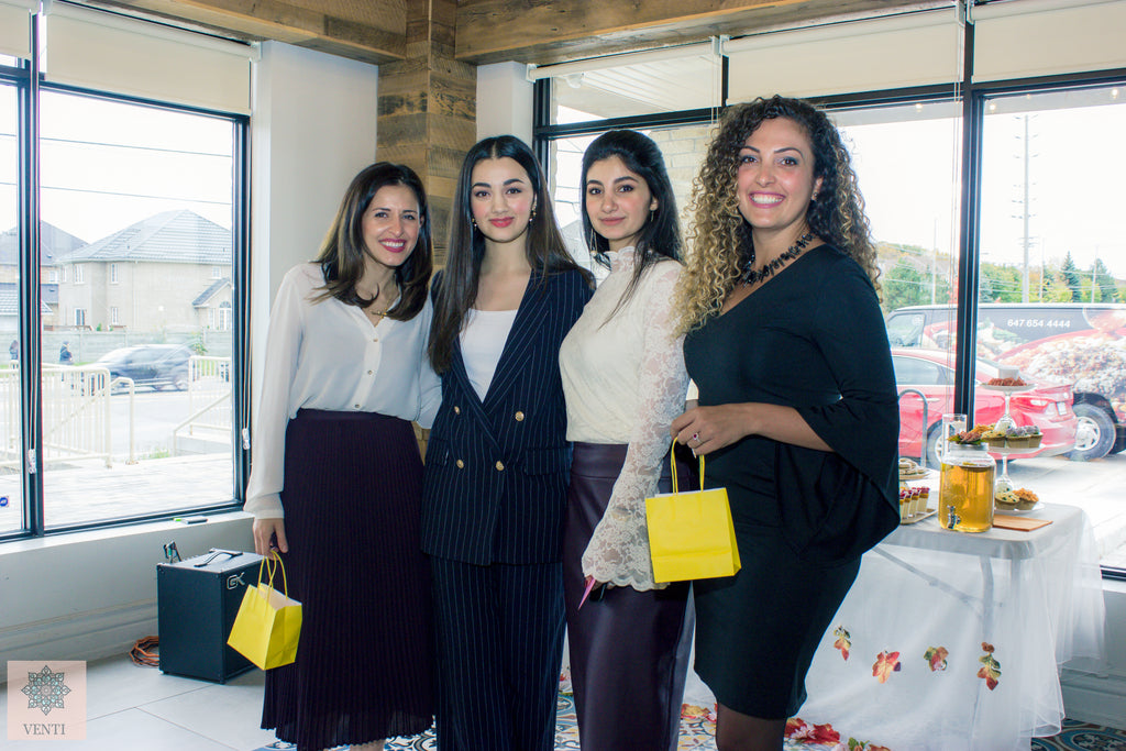 Venti Special Events Ola and Rand Founders Aseel El-Baba motivational Speaker Noora Sharrab co-founder Sitti SOap