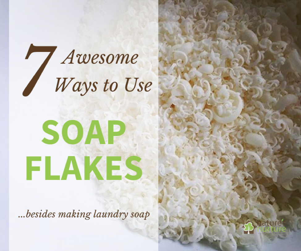 dish soap soap flakes ways to use laundry soap