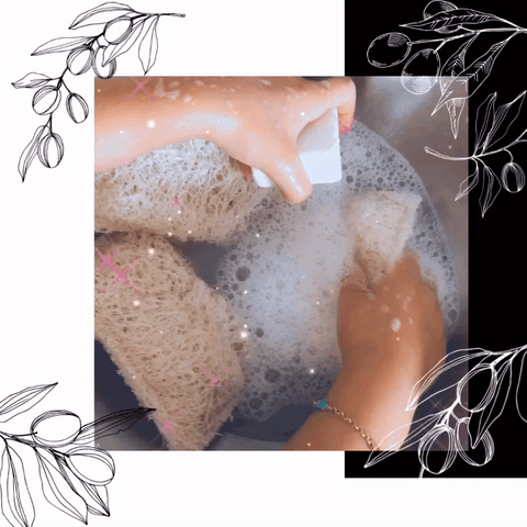 loofah sponge bath and body