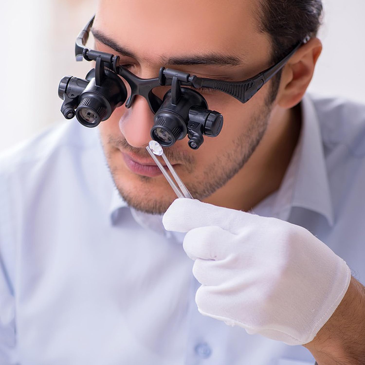 Magnifying Glasses with LED