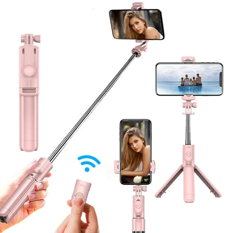 Versatile Wireless Selfie Stick Tripod with Remote Control