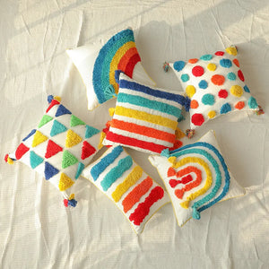 ColorBreeze - Rainbow Pillow Covers - JStonewell