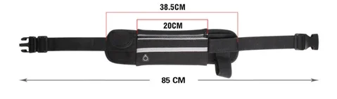 running fanny pack waist belt