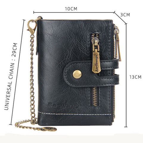mens wallet with chain