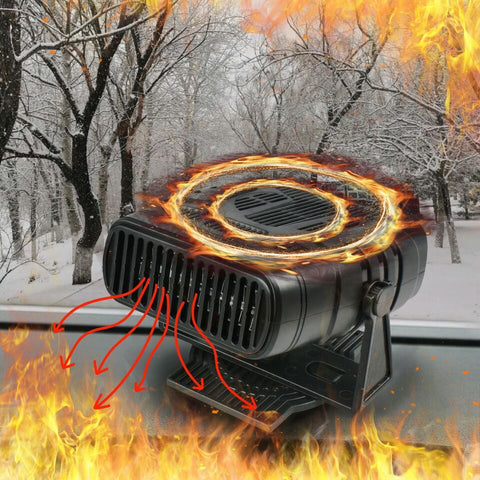 Portable car heater