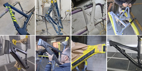 BunnyHop Complete Bike Painting