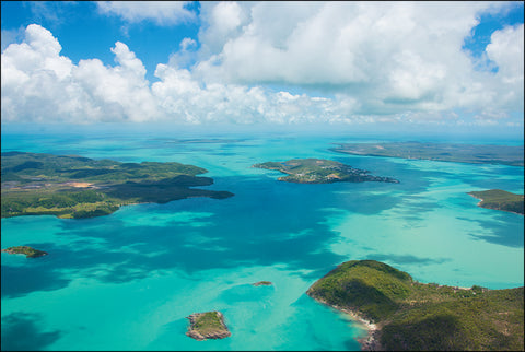 Beautiful blue waters of the Torres Strait Islands from the book 'Let's Learn about the Torres Strait Isalnds'