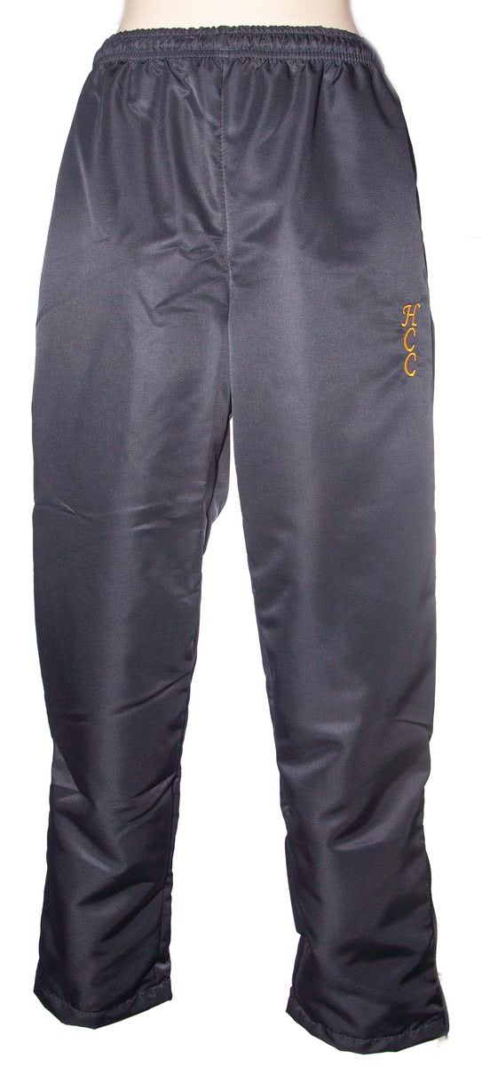 Track pants, navy (microfibre) - HCC – Campus School Wear