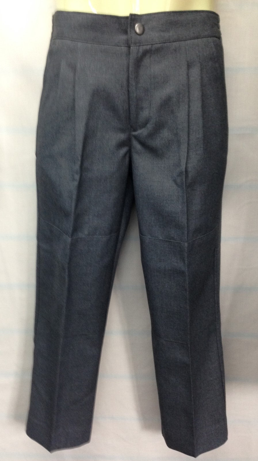 Boy's Elastic Back Grey Trousers – SG – Campus School Wear
