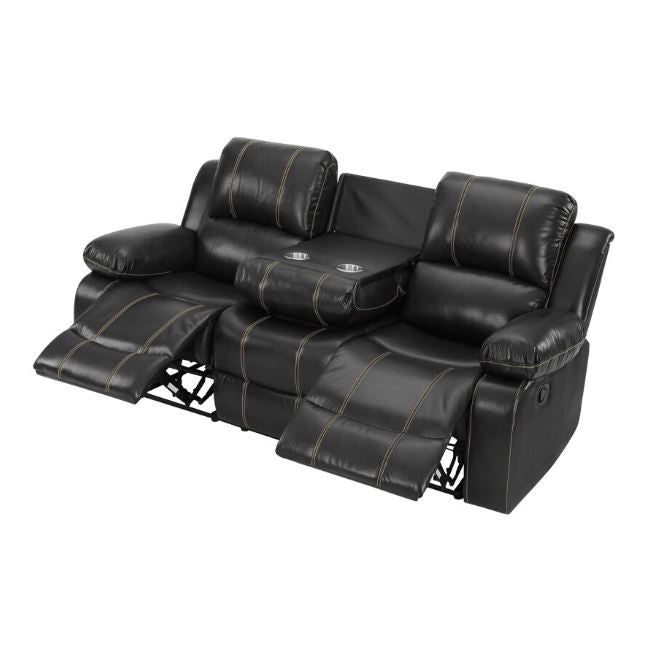 burrell 3 seater manual recliner