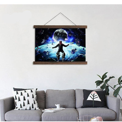HD Space Picture Scroll Canvas | My Aashis