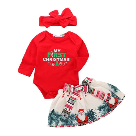 baby girl christmas picture outfits