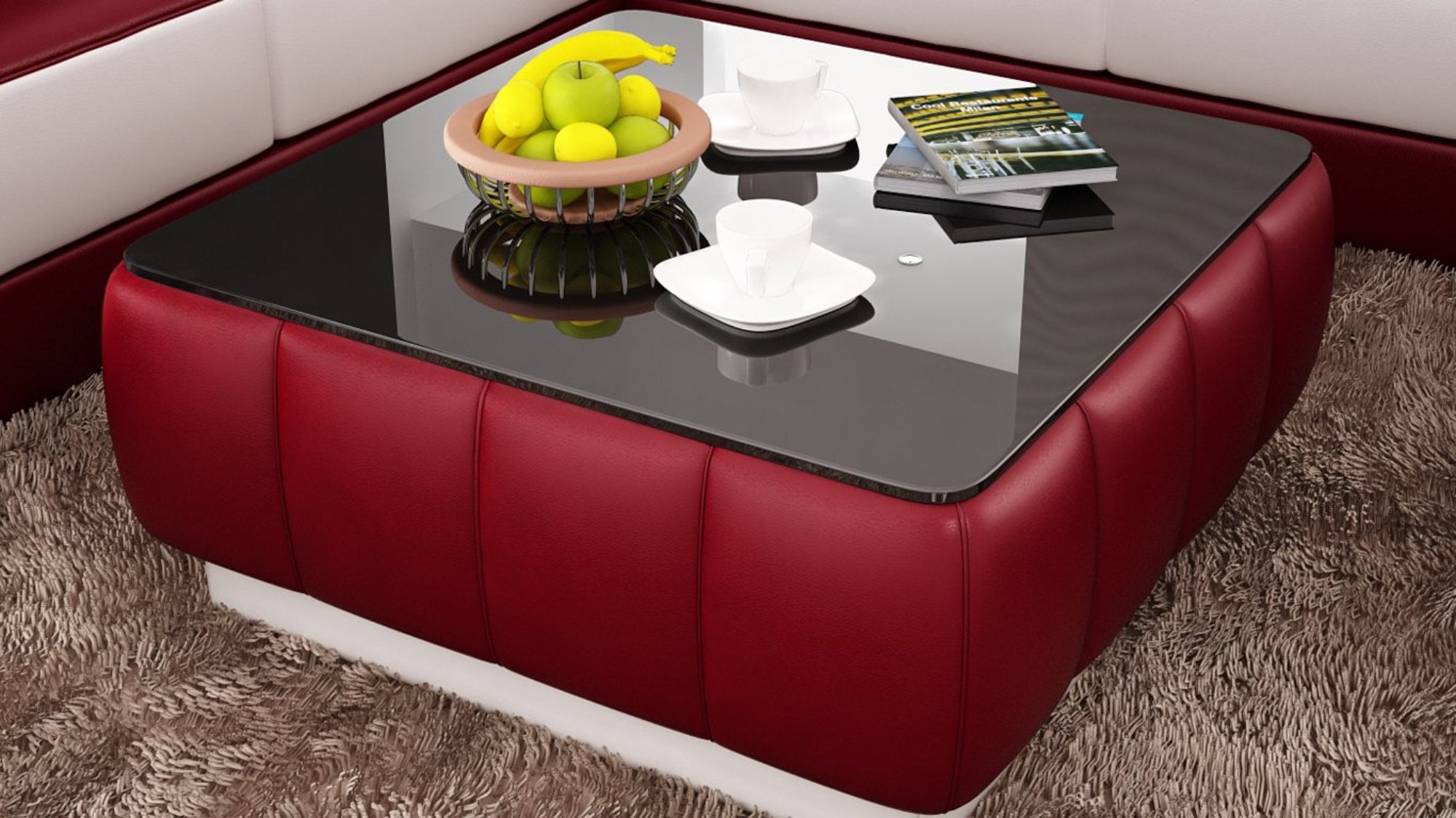 Featured image of post Red Leather Coffee Table / Find leather coffee table in canada | visit kijiji classifieds to buy, sell, or trade almost anything!