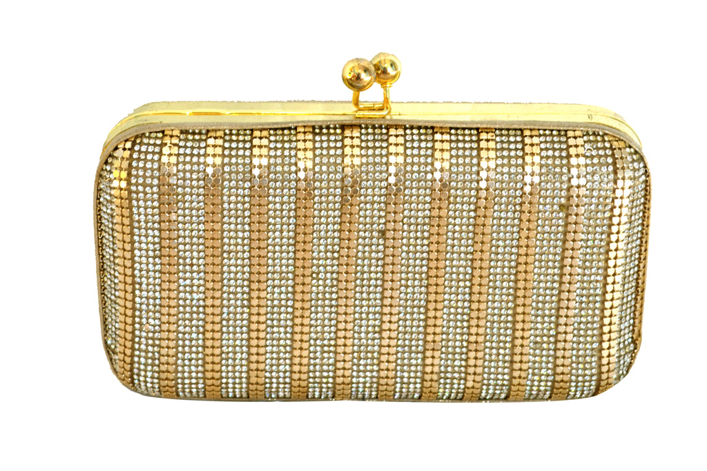 Golden Sequin Clutch Purse/ Party Purse | My Aashis