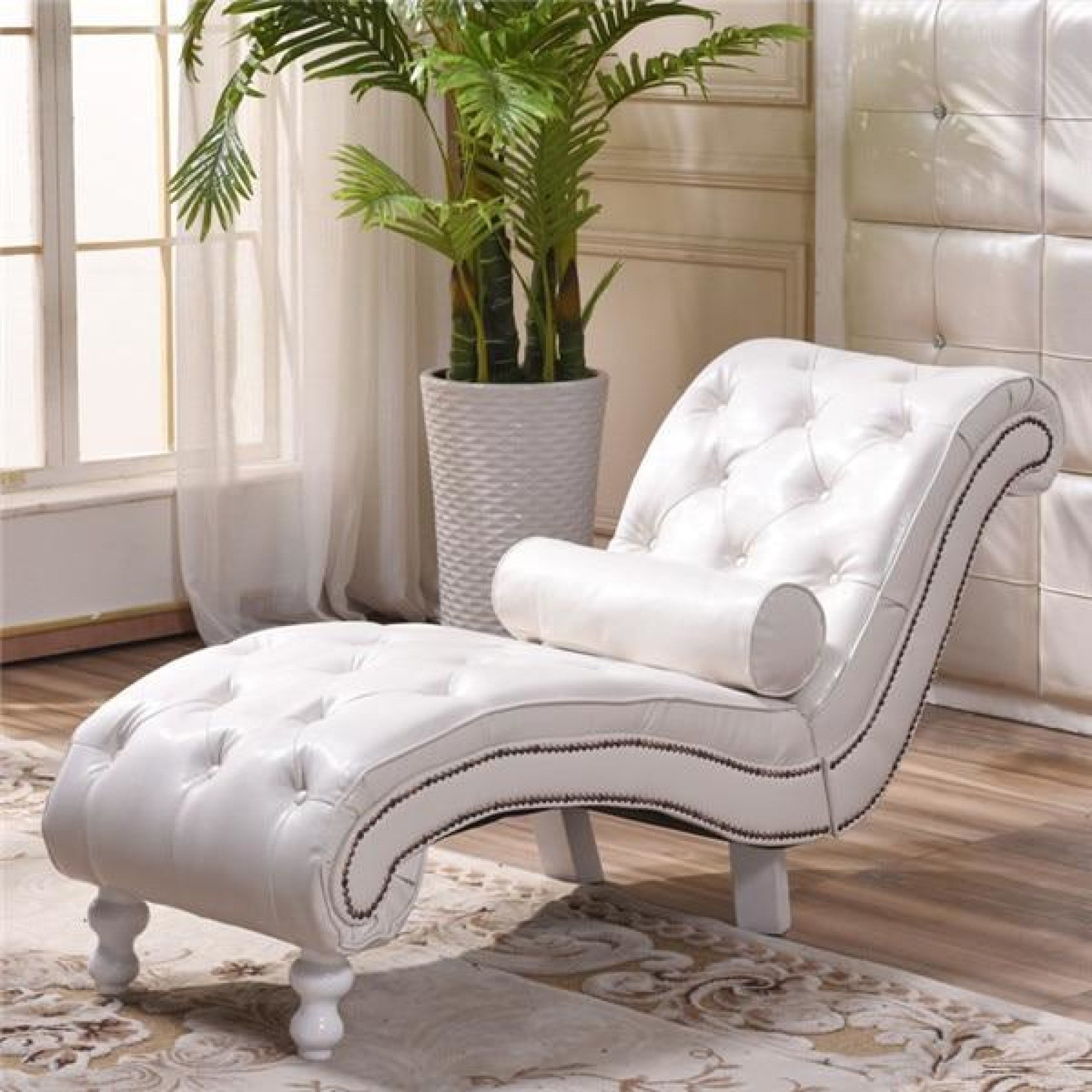 Premium Patio Tufted Chaise Lounge Daybed Chair My Aashis
