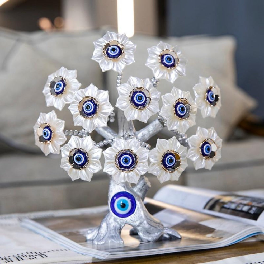 Attractive Blue Evil Eye Flower Tree | My Aashis