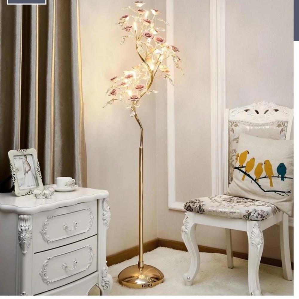 gold tree lamp