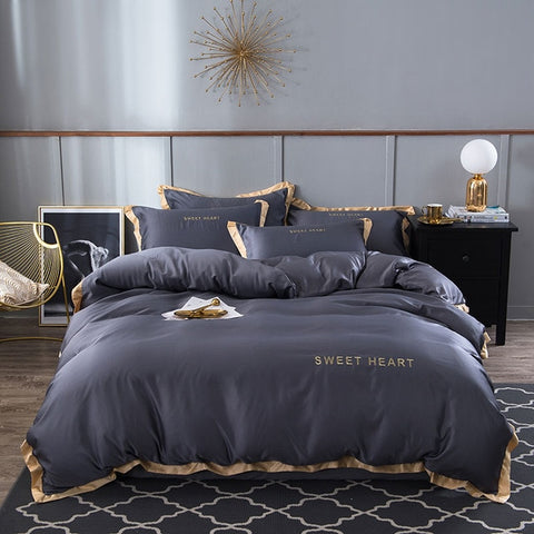 Modern Classy Designed Polyester / Cotton Flat and Fitted Bedsheet | My ...