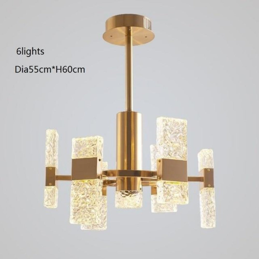 contemporary led chandelier