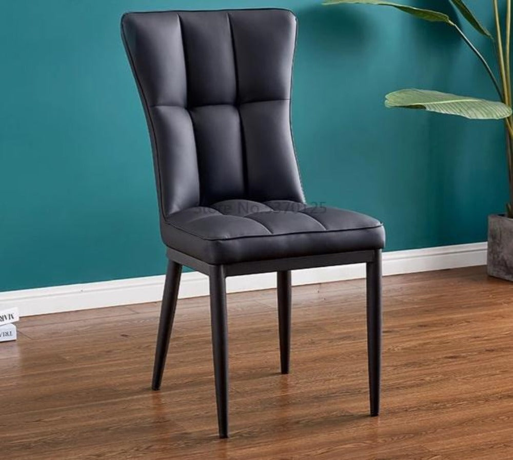 Upholstered Light Luxury Dining Chair | My Aashis