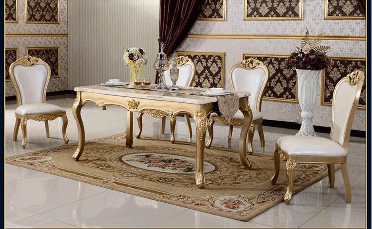 small elegant dining table