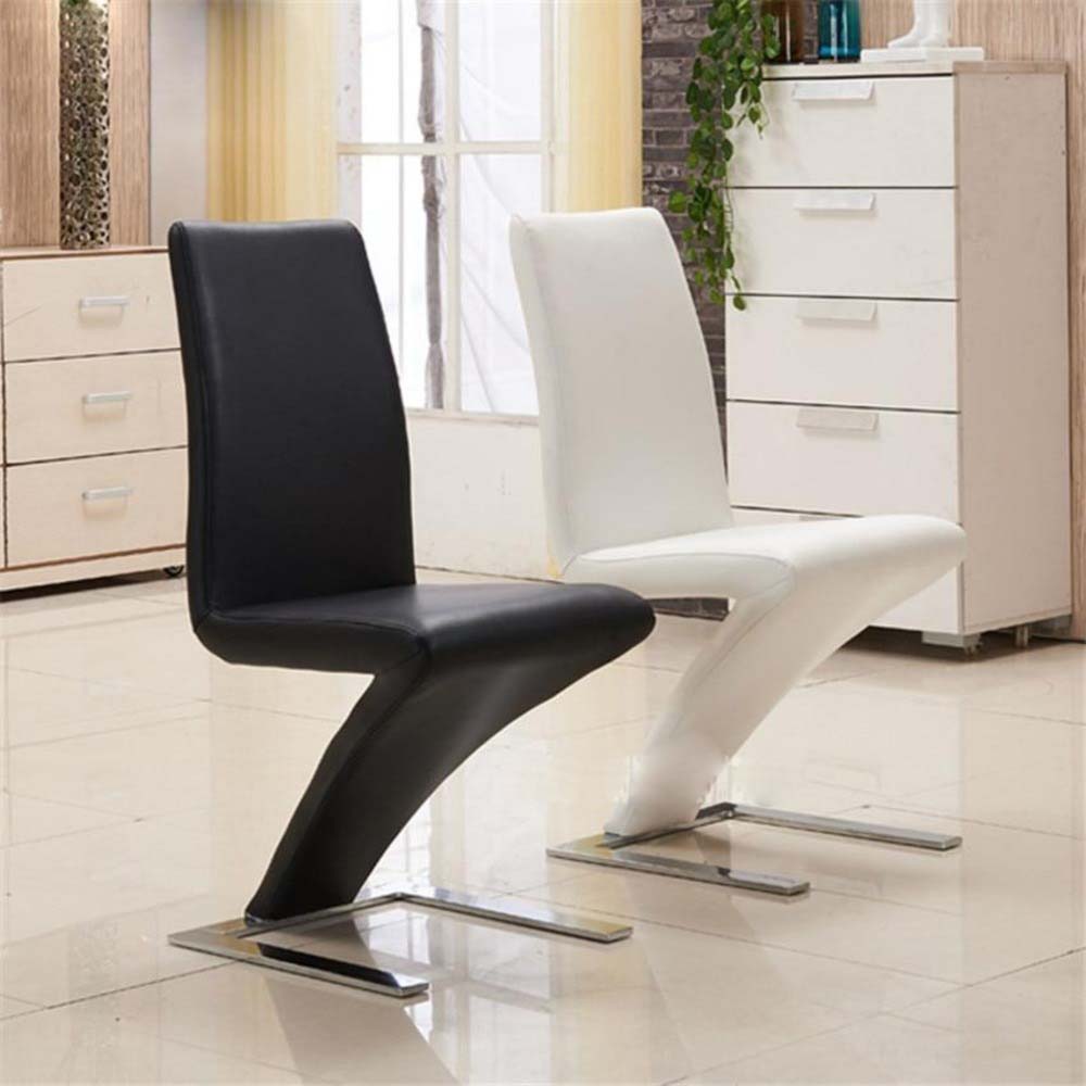 Mainstays Z Shaped Leather Dining Chair | My Aashis