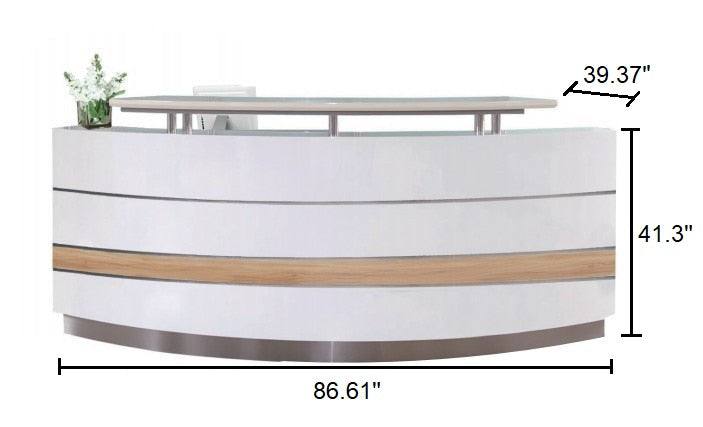 office reception table price