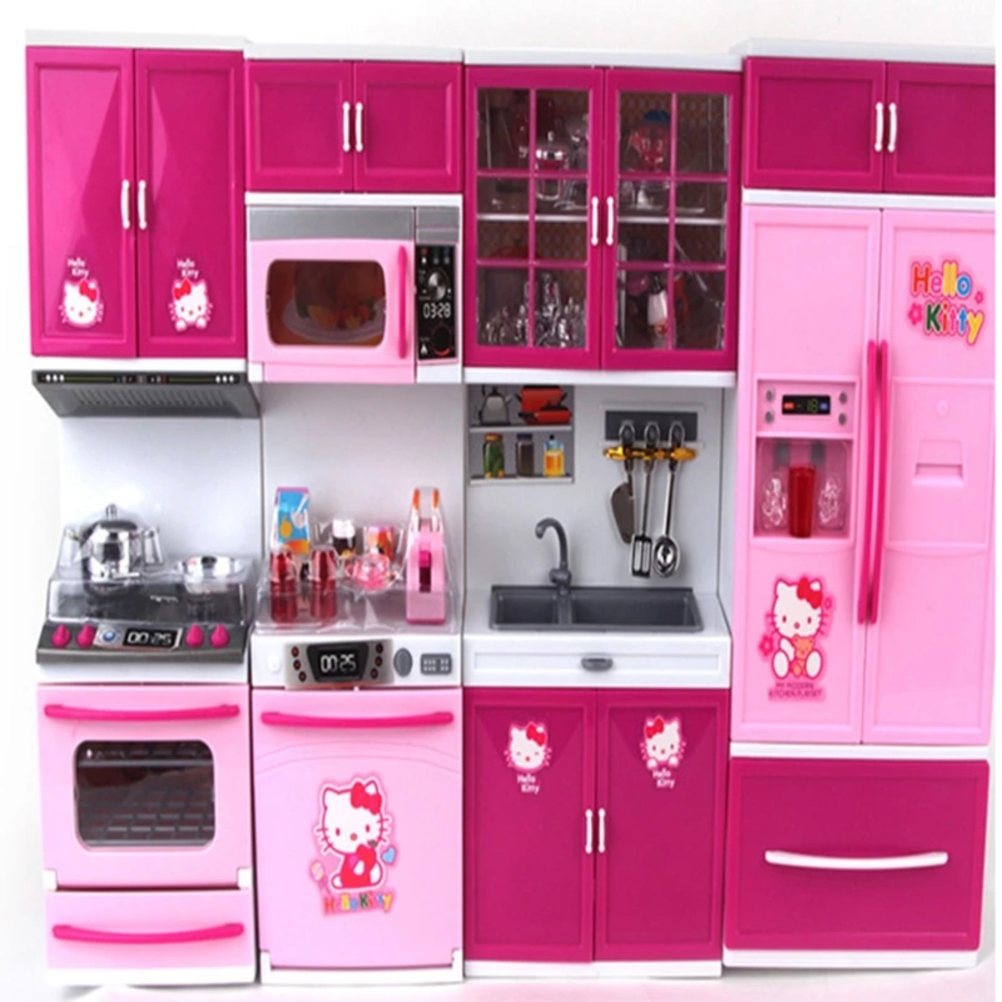 kitty kitchen set