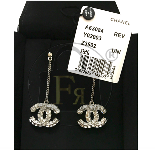 vs. Fake A63084 Crystals Earrings LUXCELLENT®