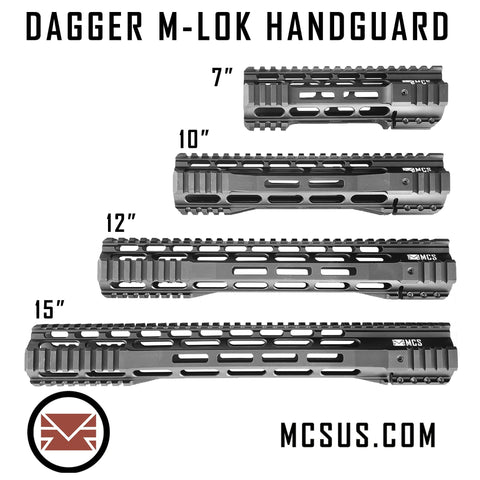 Tippmann TMC Dagger M-Lok Handguard (TMC Adapter) – MCS