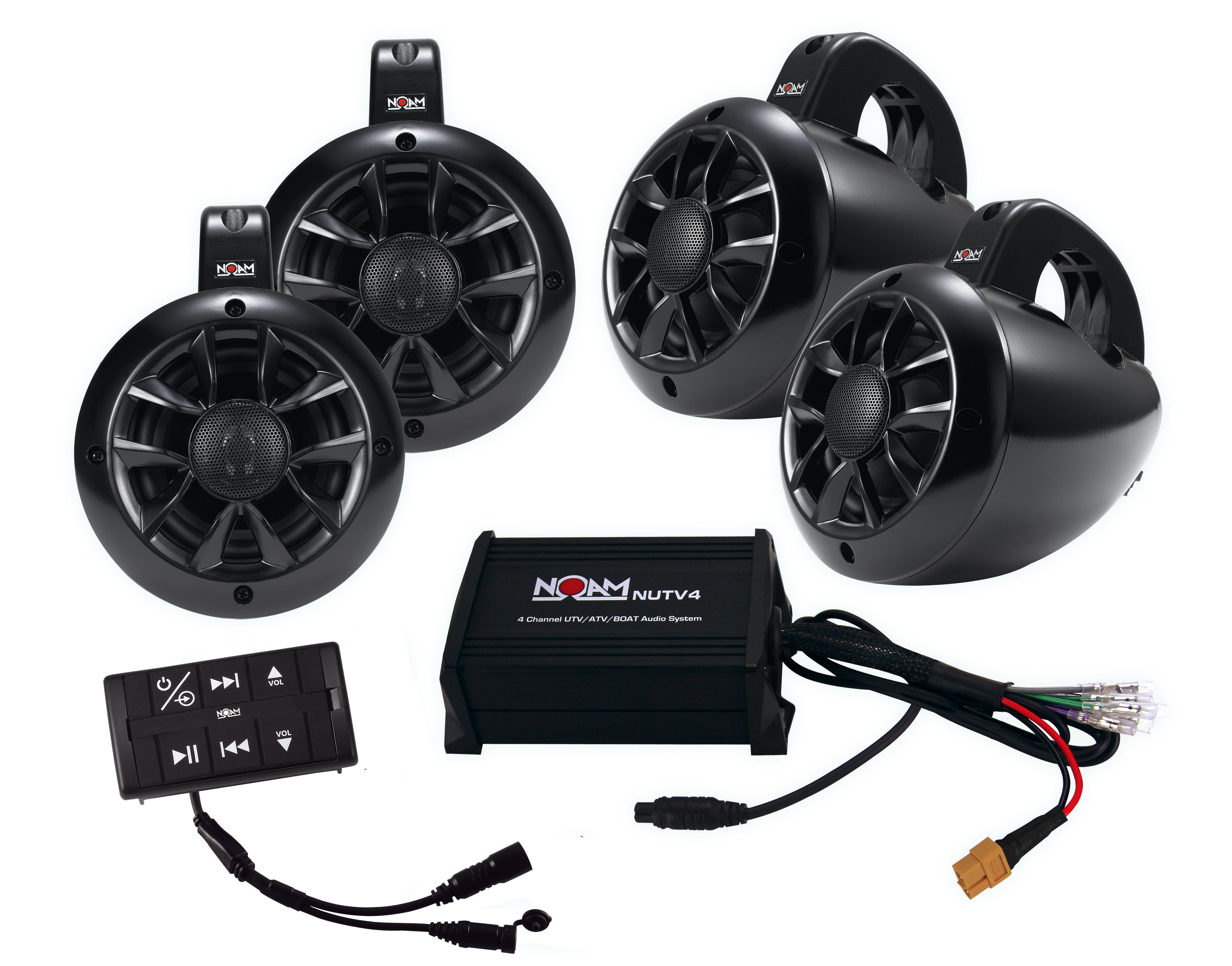 Marine Bluetooth UTV speaker system 