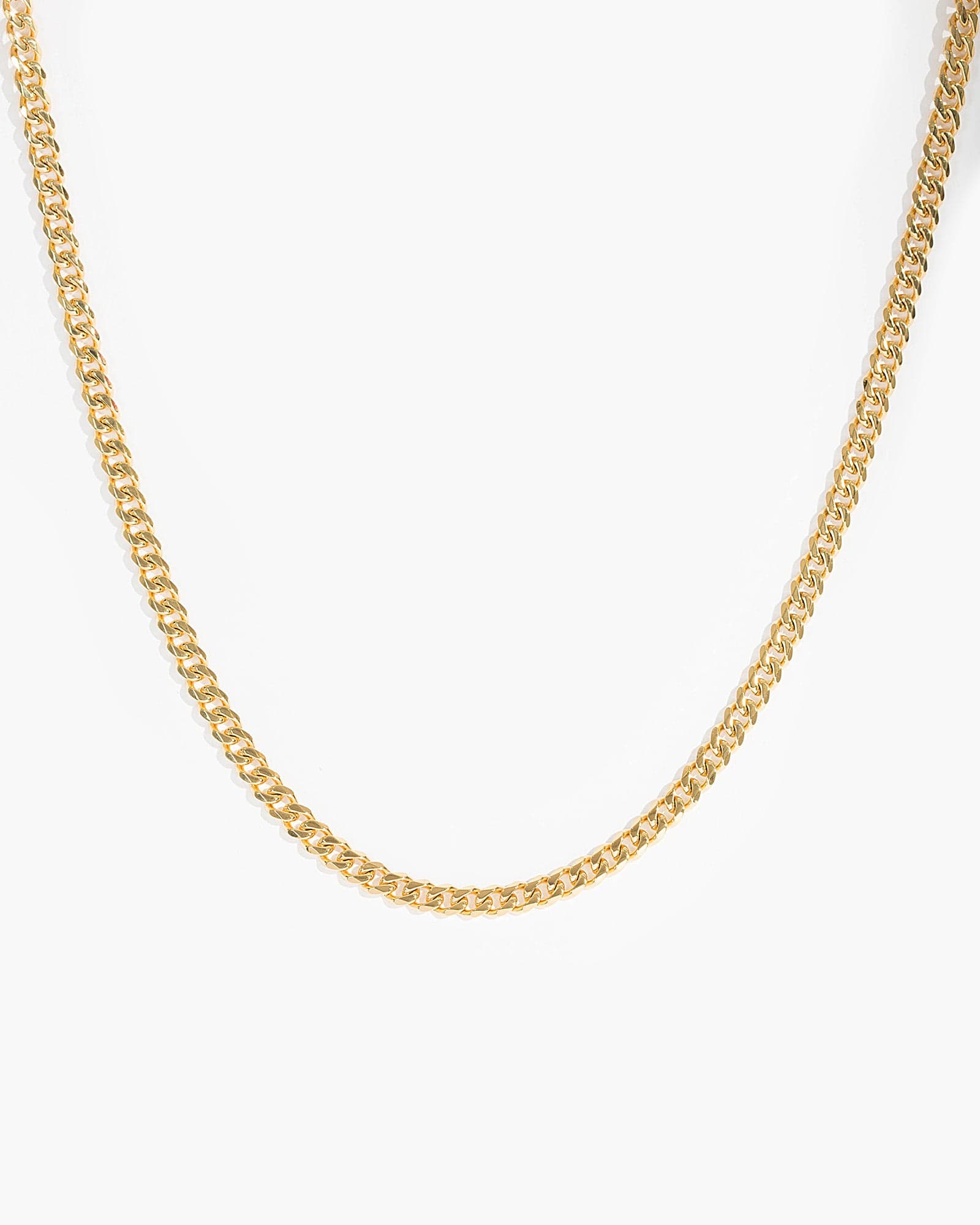 double link gold chain