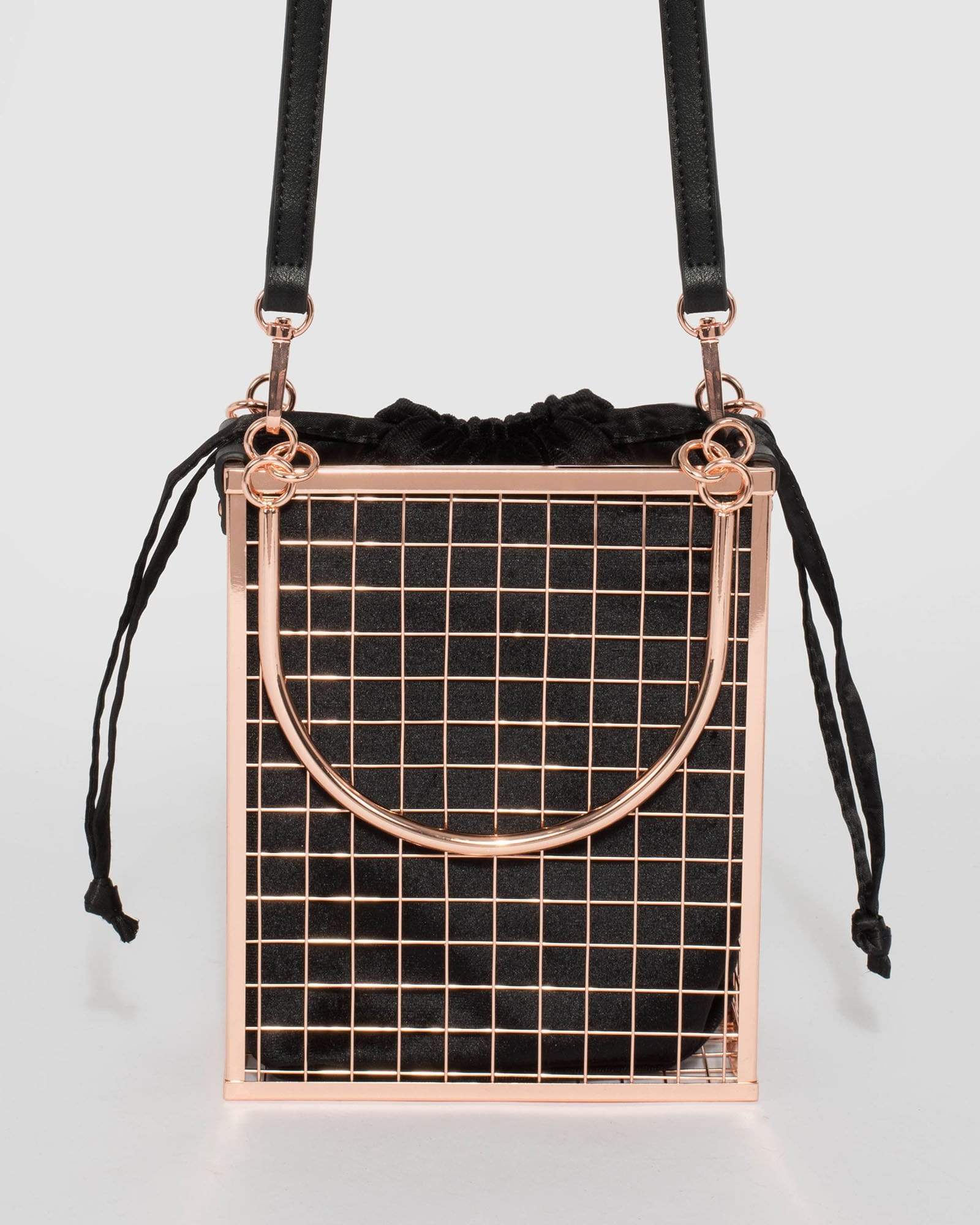 Black Carly Cage Bag Colette By Colette Hayman