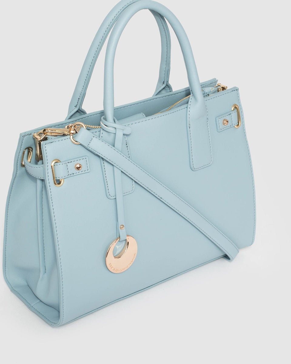 Blue Athena Disc Tote Bag – colette by colette hayman