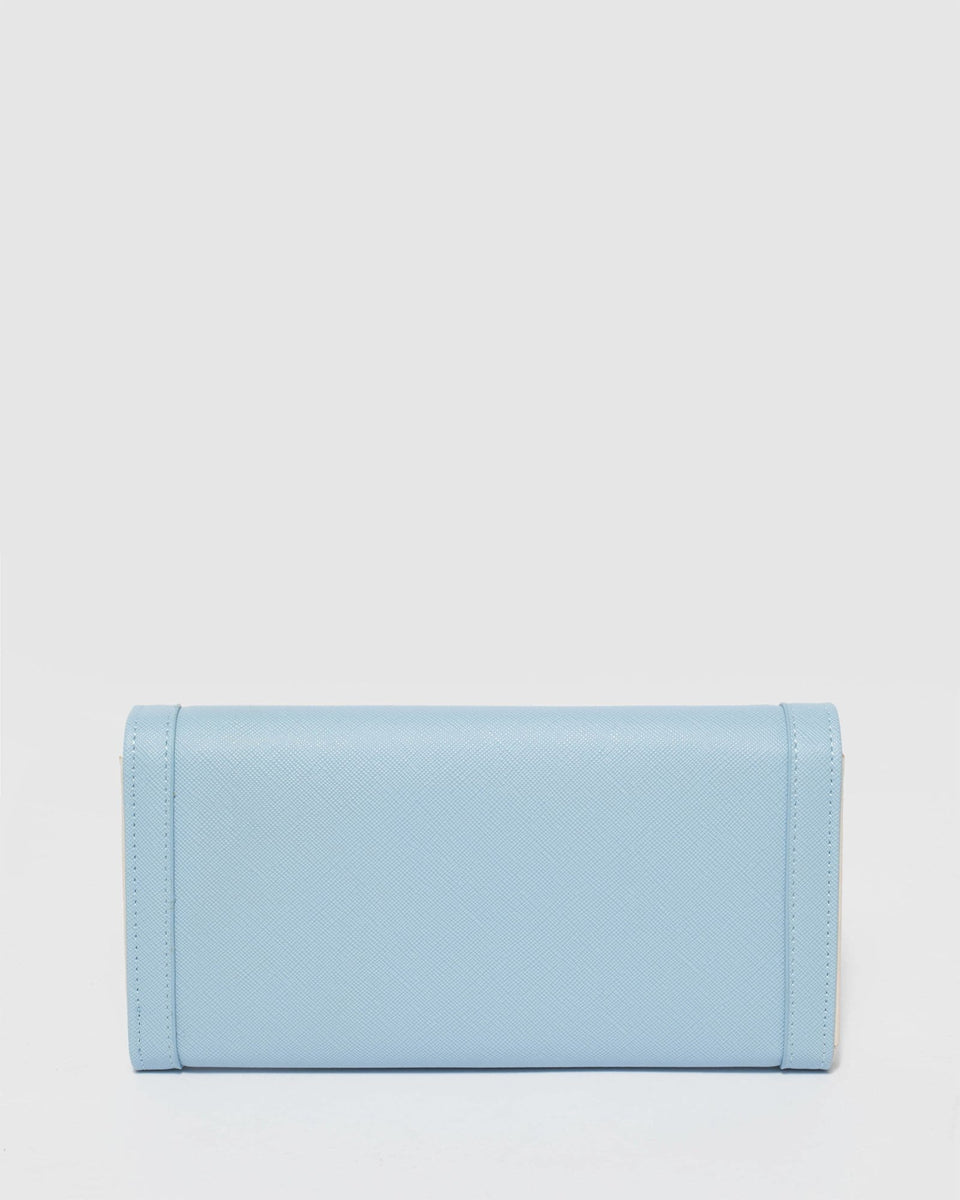 Blue Belinda Basic Wallet – colette by colette hayman