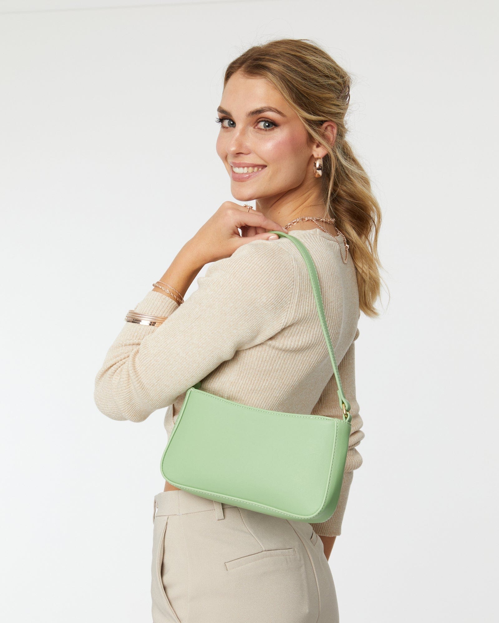 Green Frankie Shoulder Bag – colette by colette hayman