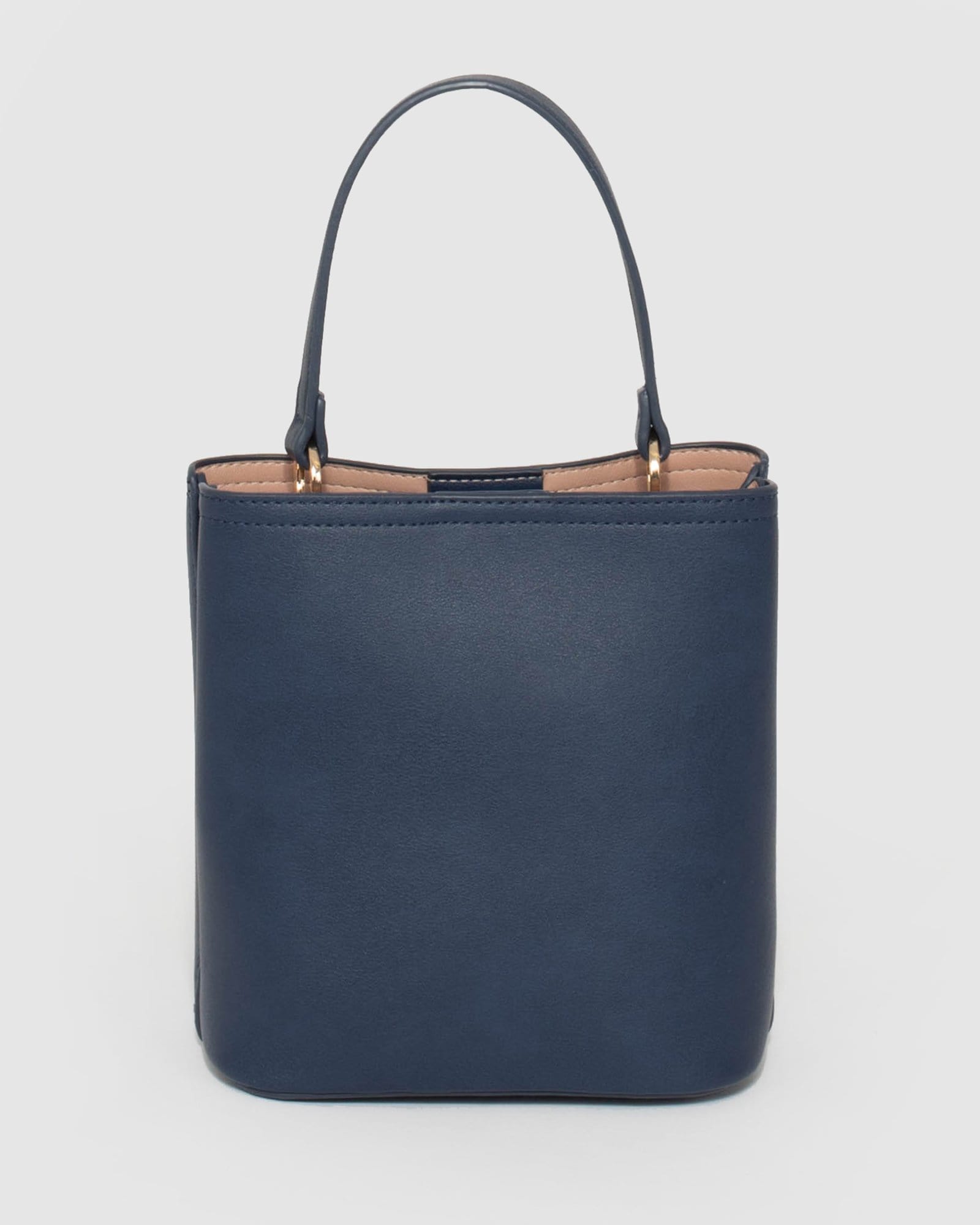 Navy Blue Melanie Bucket Bag – colette by colette hayman