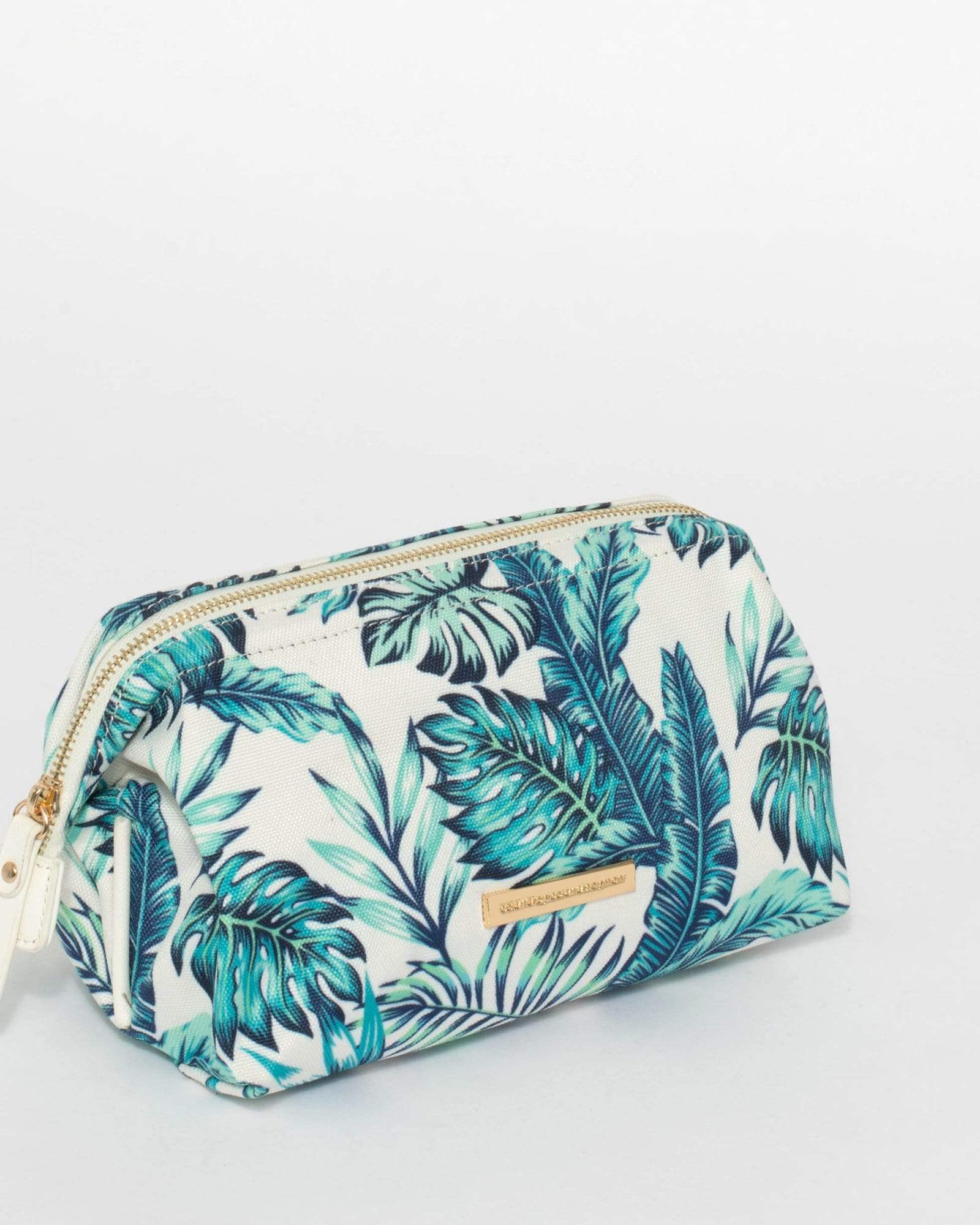 Palm Print Structured Cosmetic Case – colette by colette hayman