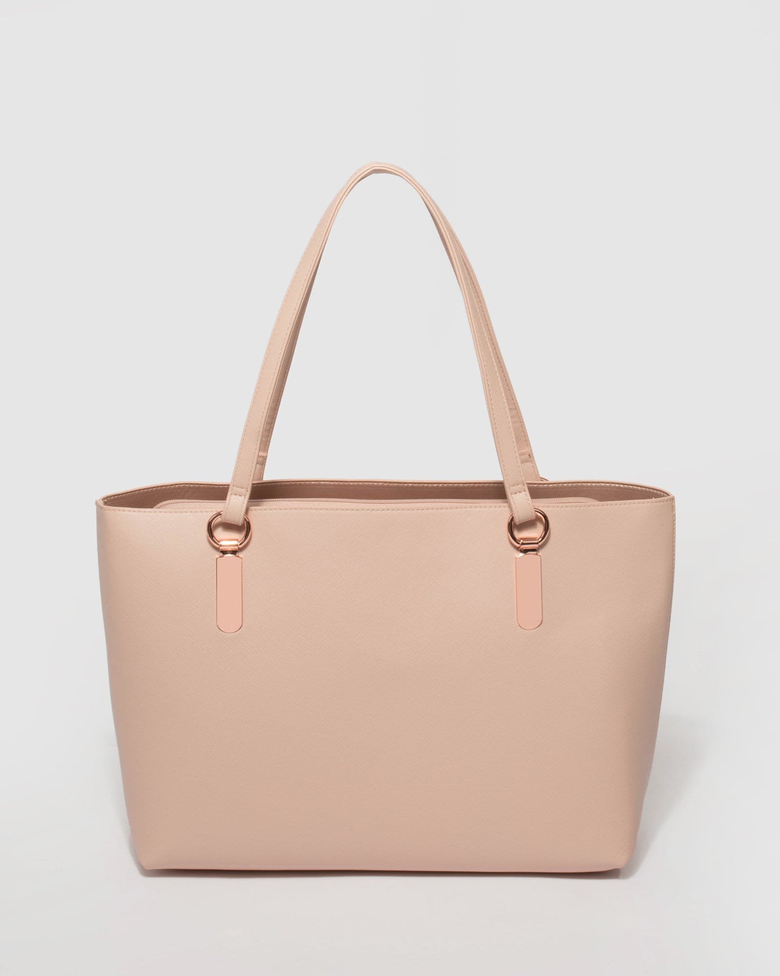 Pink Angelina Tech Tote Bag With Rose Gold Hardware Online – colette by ...