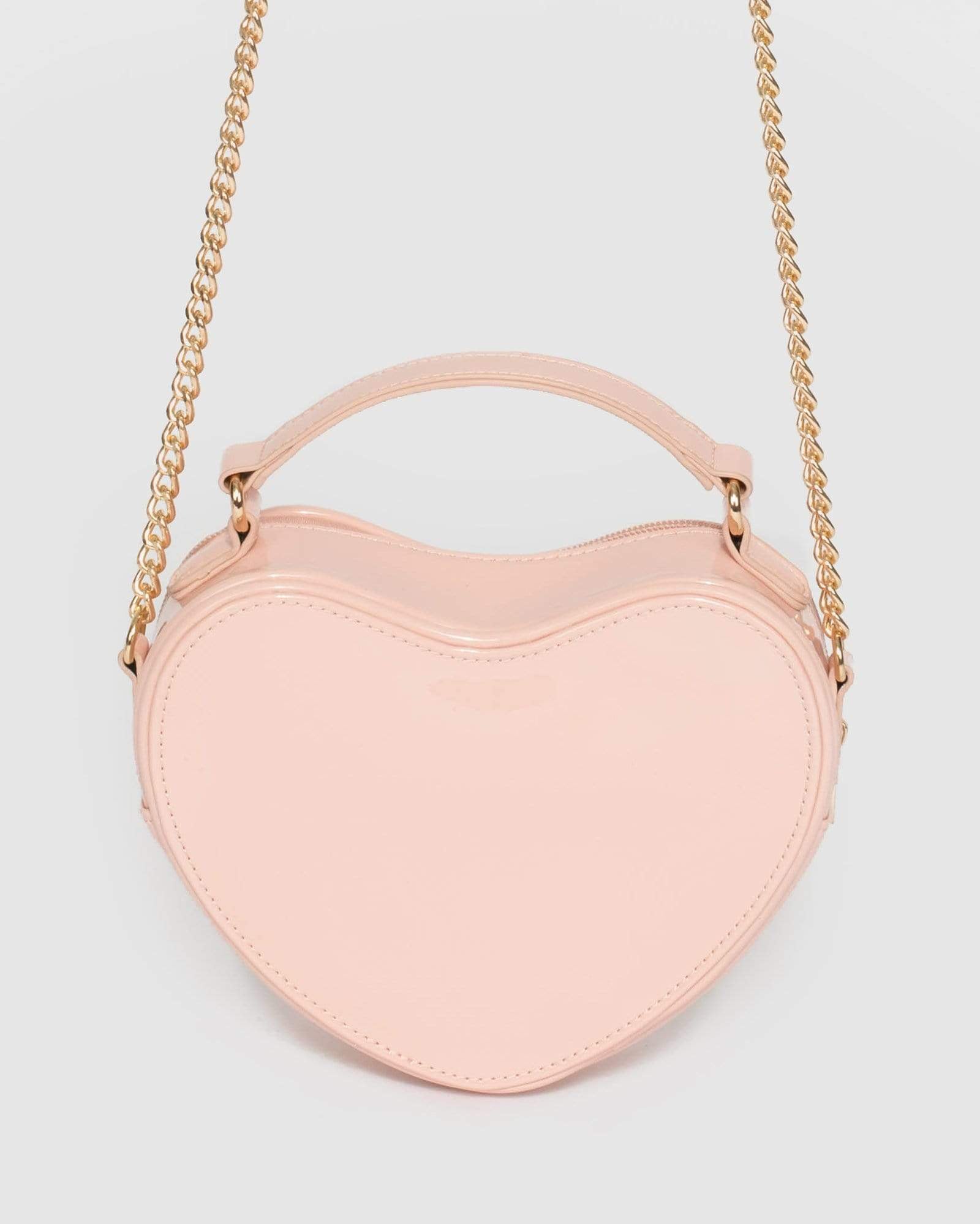 Pink Valentine Mini Heart Bag – colette by colette hayman