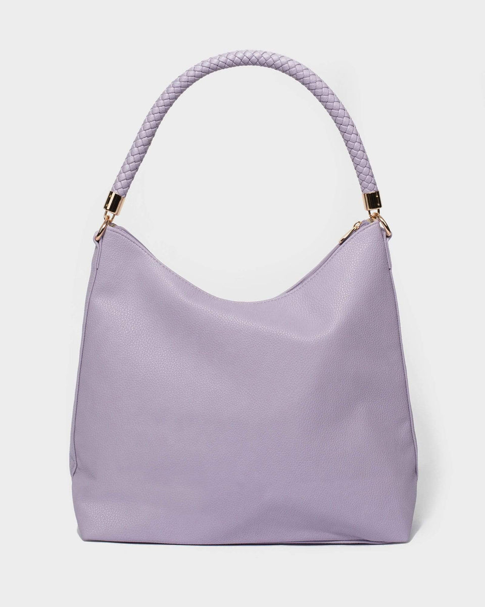 Purple Nina Slouch Bag – colette by colette hayman