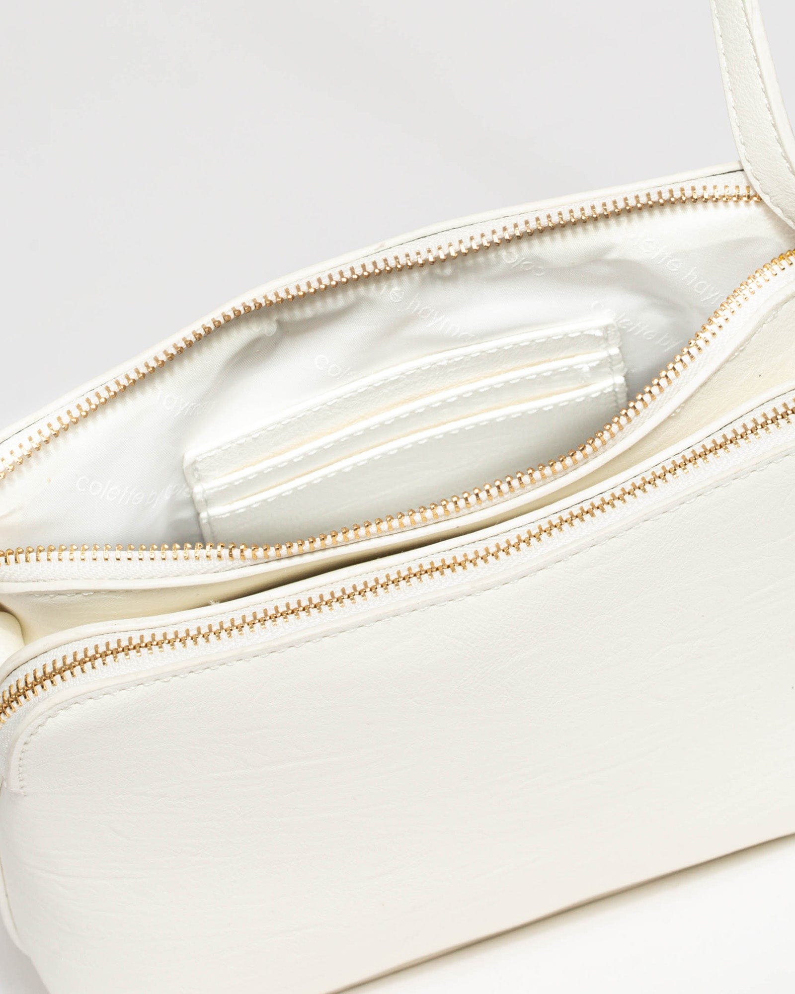 White Quilt Crossbody Bag – colette by colette hayman