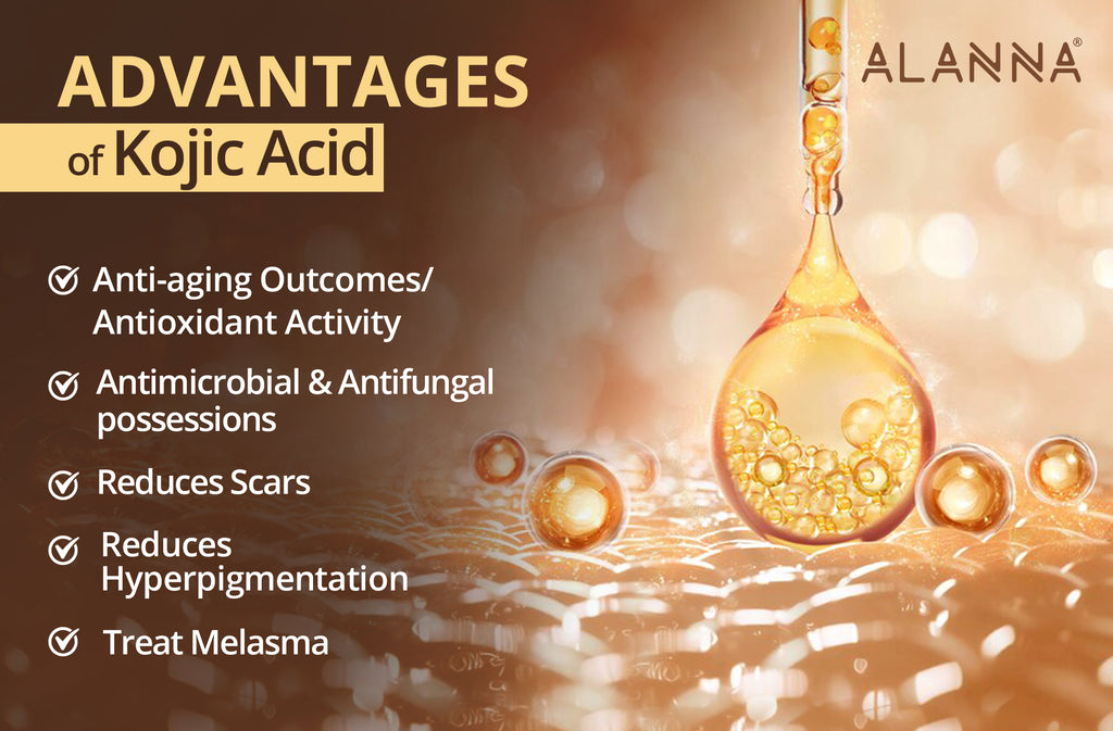 Kojic Acid for Skin Benefits