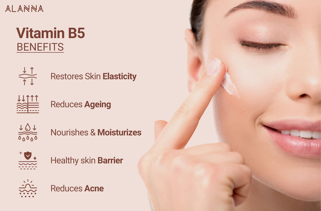 Benefits of Vitamin B5 for Skin