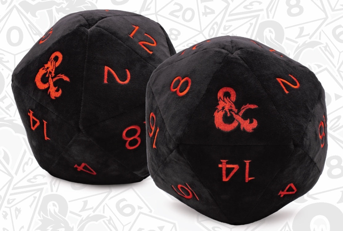 giant d20 plush