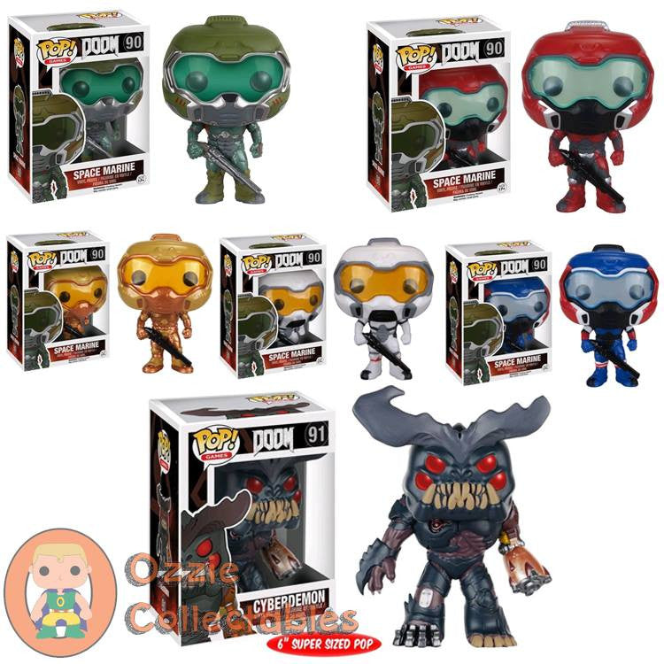 doom marine funko pop