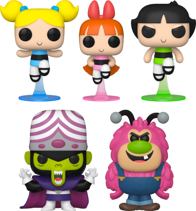 Power Puff Girls Bundle 5 Pop Vinyls Ozzie Collectables