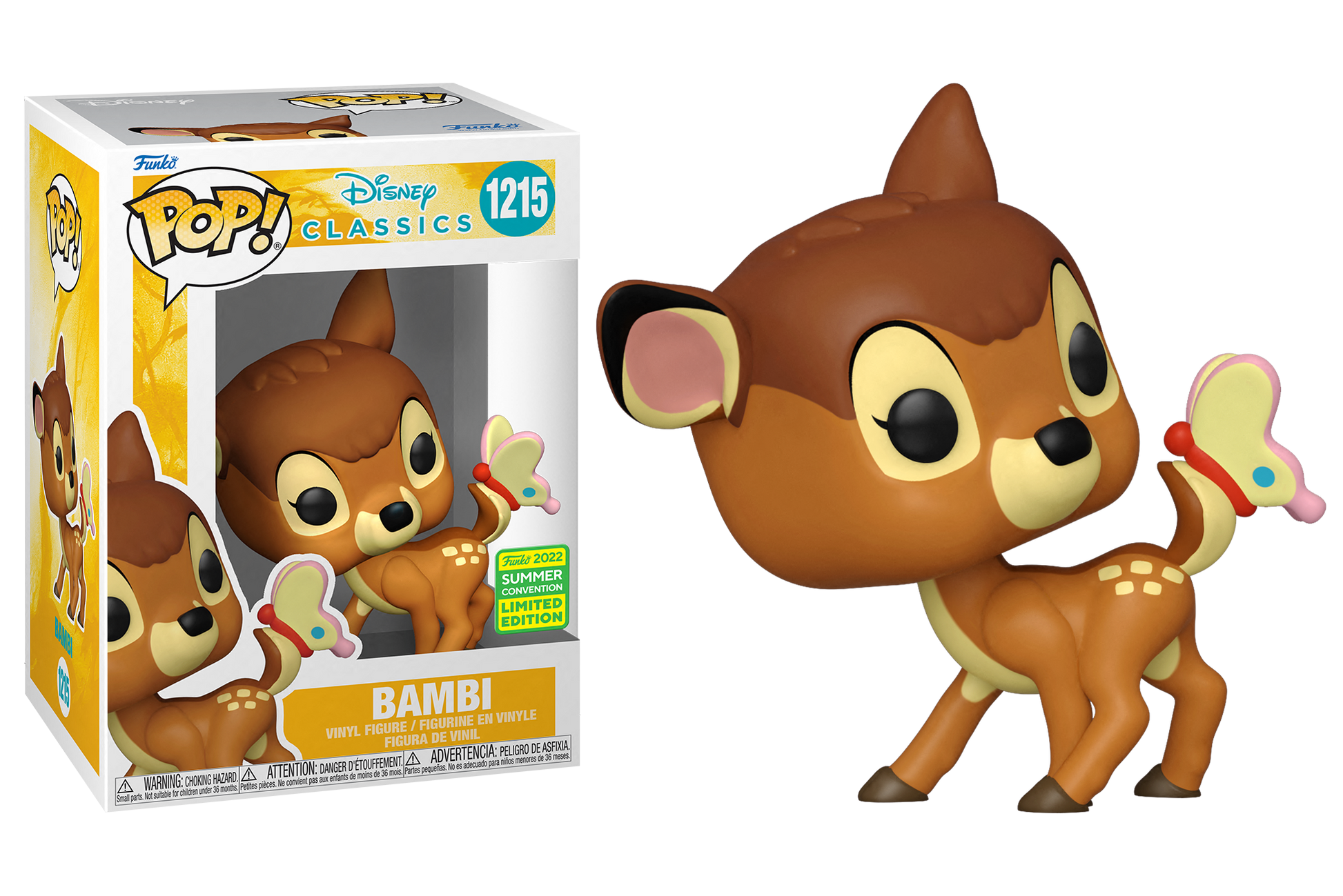 Disney Classics Bambi SDCC 2022 Summer Convention Exclusive | FUN65244 | Ozzie Collectables