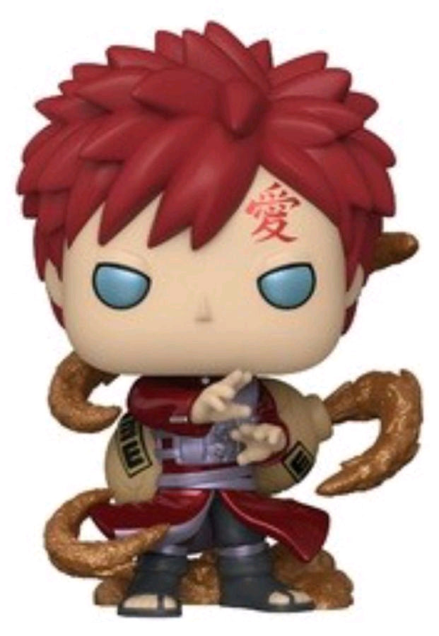 Naruto Gaara Metallic Us Exclusive Pop Vinyl Ozzie Collectables