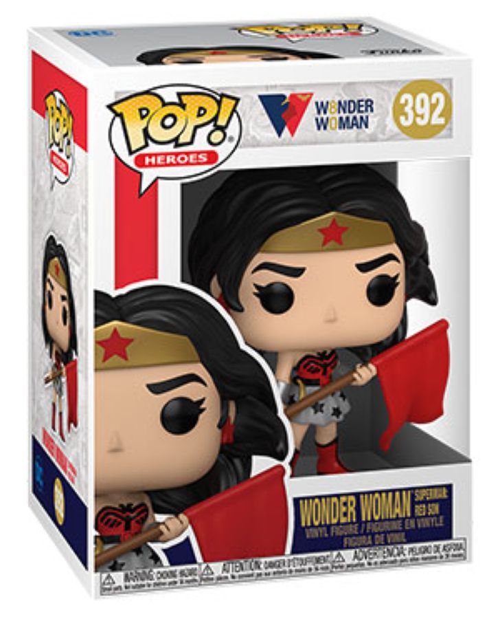 funko pop wonder woman red son